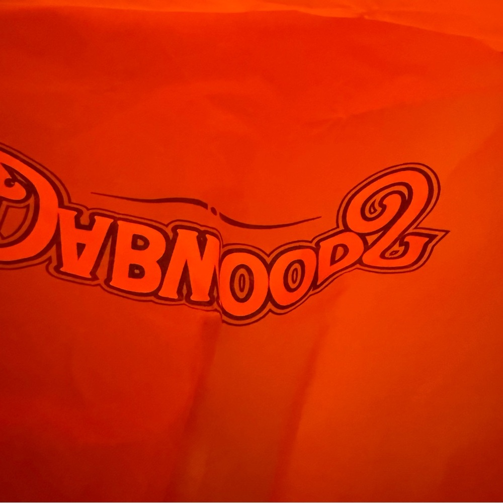 Orange Dabwoods Drawstring Bag, Casual Backpack, Cannabis, Stoner - Picture 13 of 13